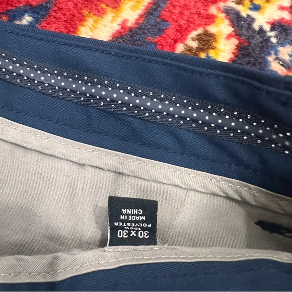 Bonobos Maide Slim Straight Golf Pants – Navy Blue, Size 30x30 - Picture 3 of 4